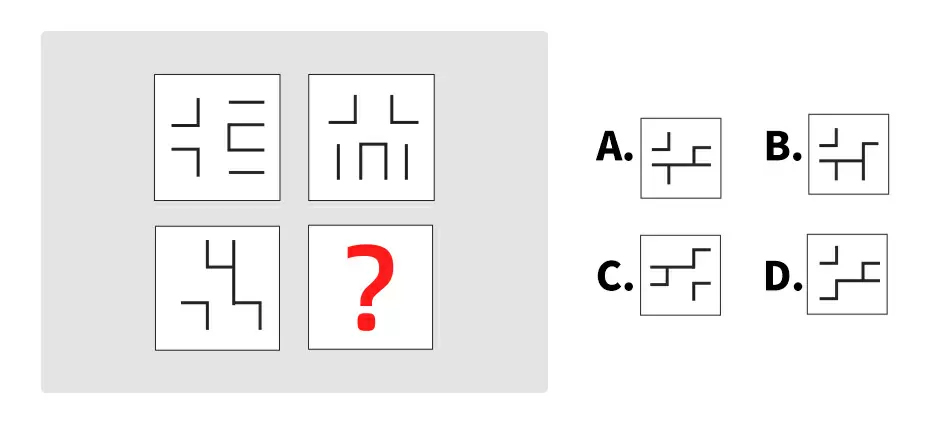 Which option should replace the question mark?