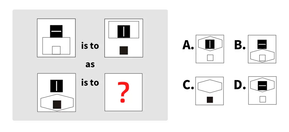 Observe the relationship between the two images in the top row. The first image 