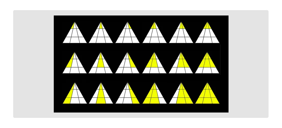 How many total triangles are featured in the below image?
